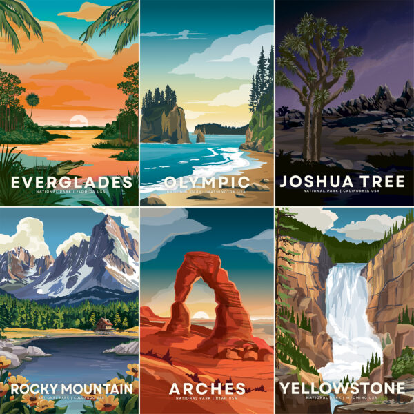 Carta Bella National Parks No. 2 12X12 Outdoors Journaling Cards