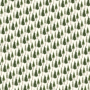 Carta Bella National Parks No. 2 12X12 Evergreen Trees