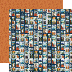 Carta Bella National Parks No. 2 12X12 Travel Stamps