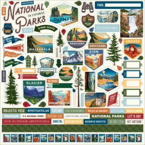 Carta Bella National Parks No. 2 Element Sticker