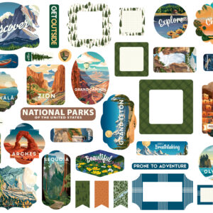 Carta Bella National Parks No. 2 Ephemera