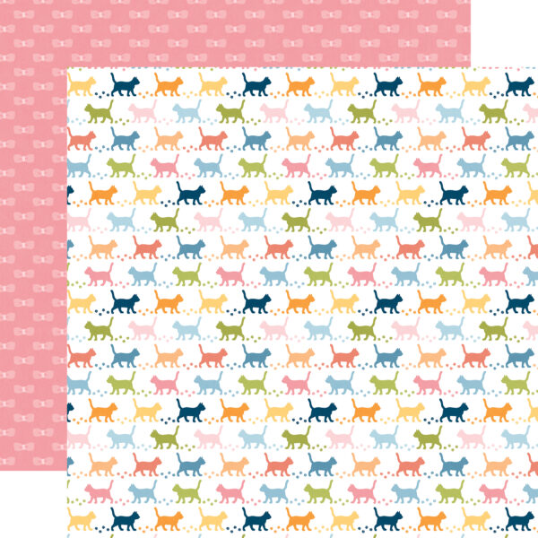 Echo Park Cat Lover 12X12 Cat Tracks Echo Park Cat Lover 12X12 Cat Tracks