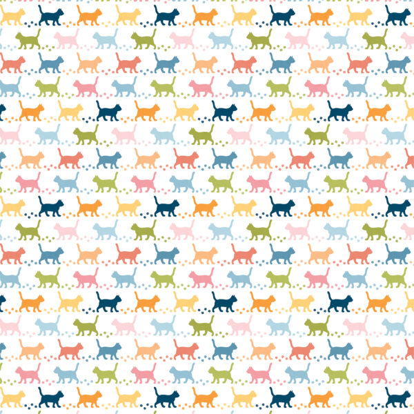 Echo Park Cat Lover 12X12 Cat Tracks
