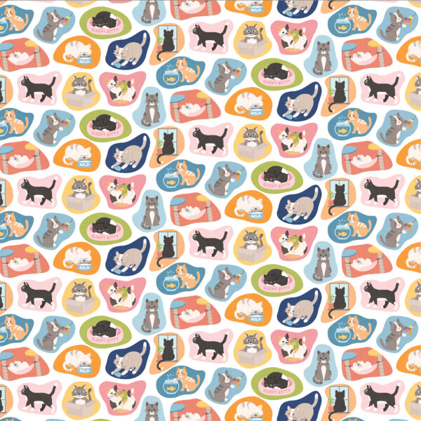 Echo Park Cat Lover 12X12 Cute Cats