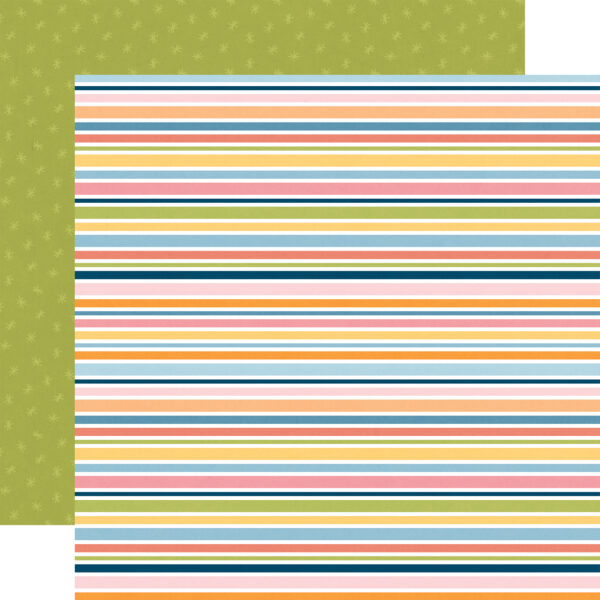 Echo Park Cat Lover 12X12 Kitty Stripes Echo Park Cat Lover 12X12 Kitty Stripes