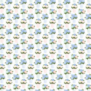 Carta Bella Flower Shoppe 12X12 Flowers in Vases