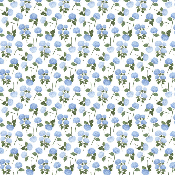 Carta Bella Flower Shoppe 12X12 Hydrangea Stems