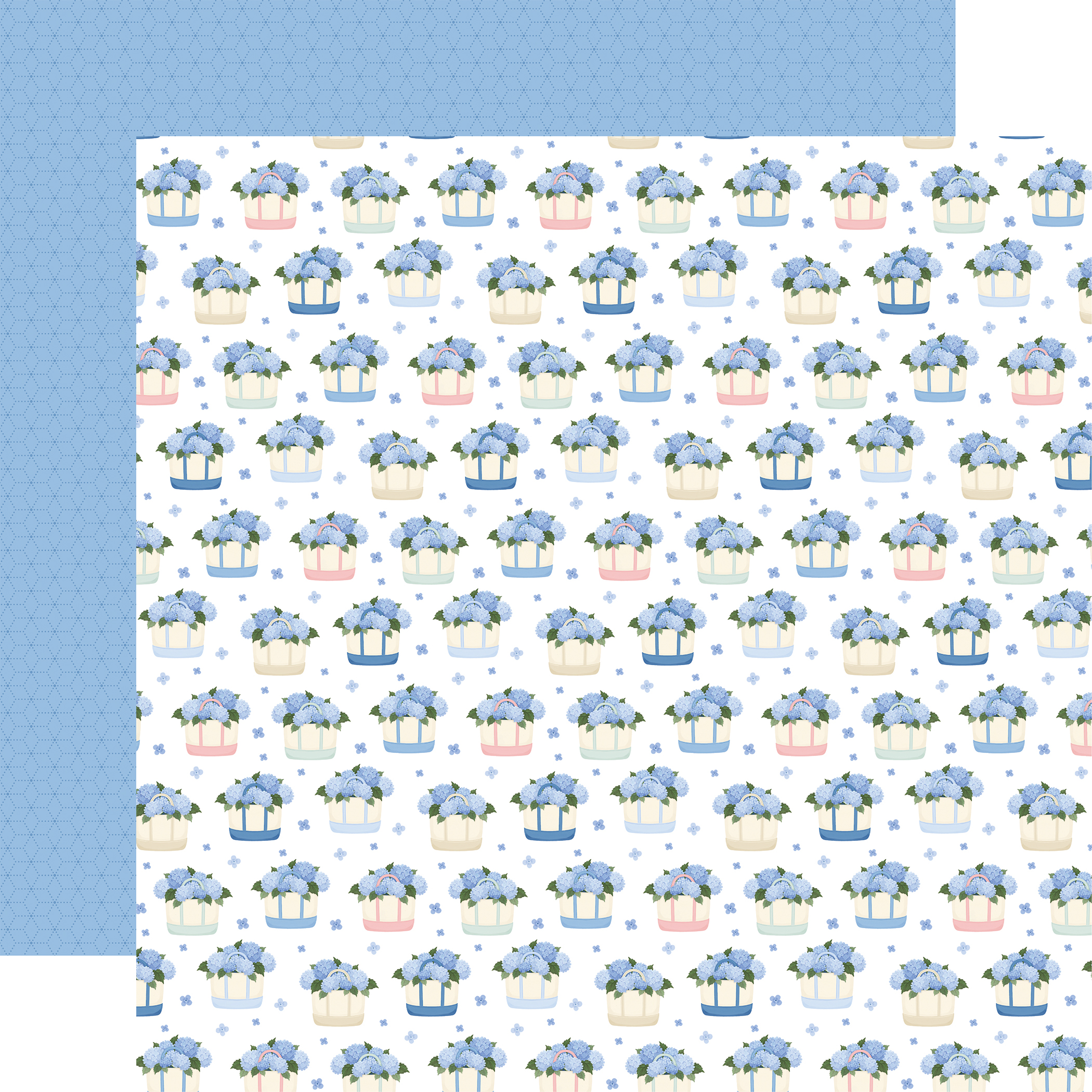 Carta Bella Flower Shoppe 12X12 Bag Full of Flowers