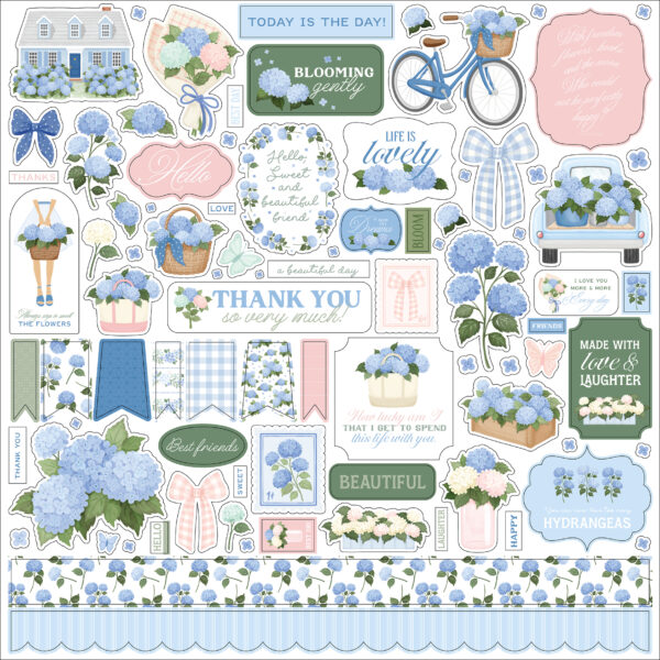 Carta Bella Flower Shoppe Element Sticker