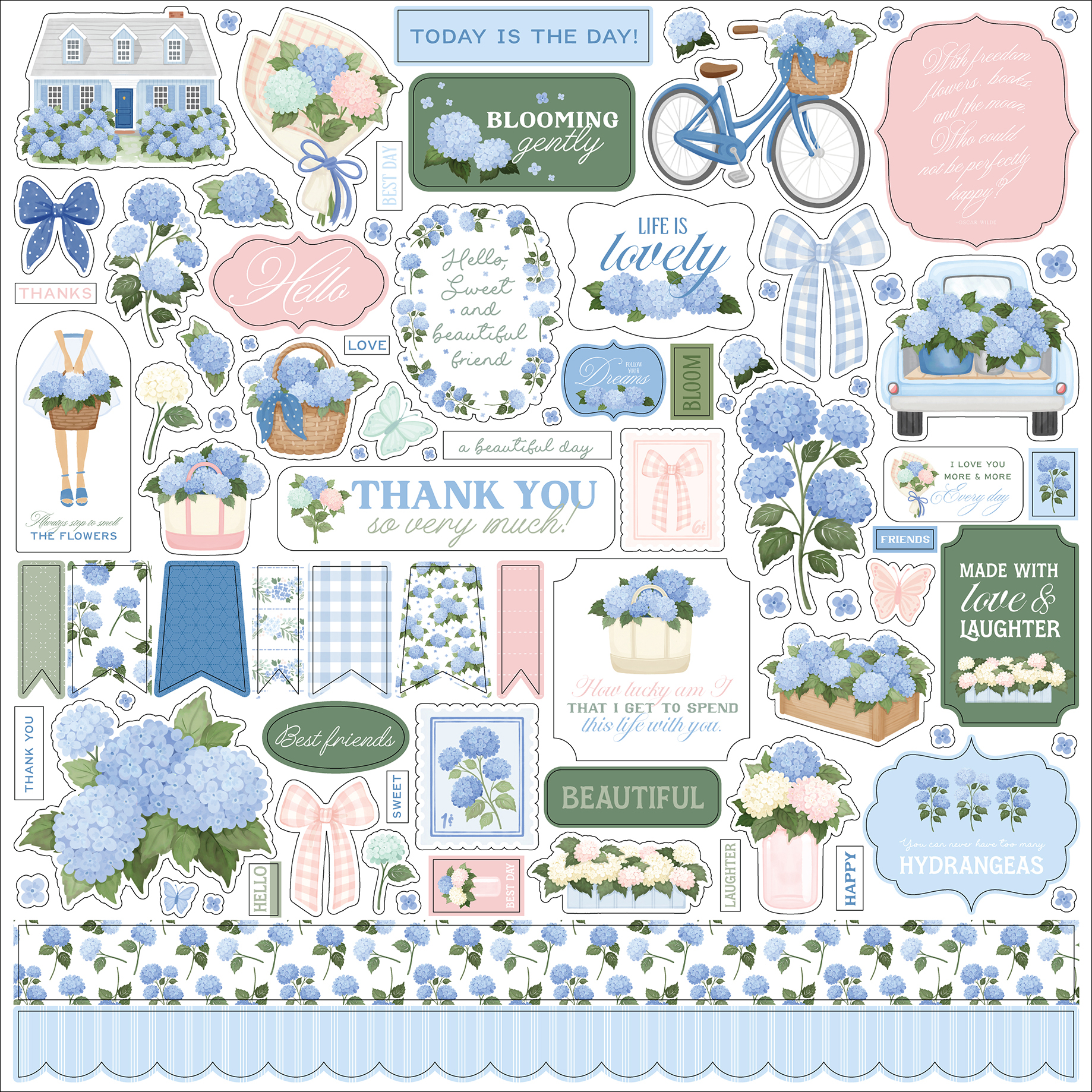 Carta Bella Flower Shoppe Element Sticker