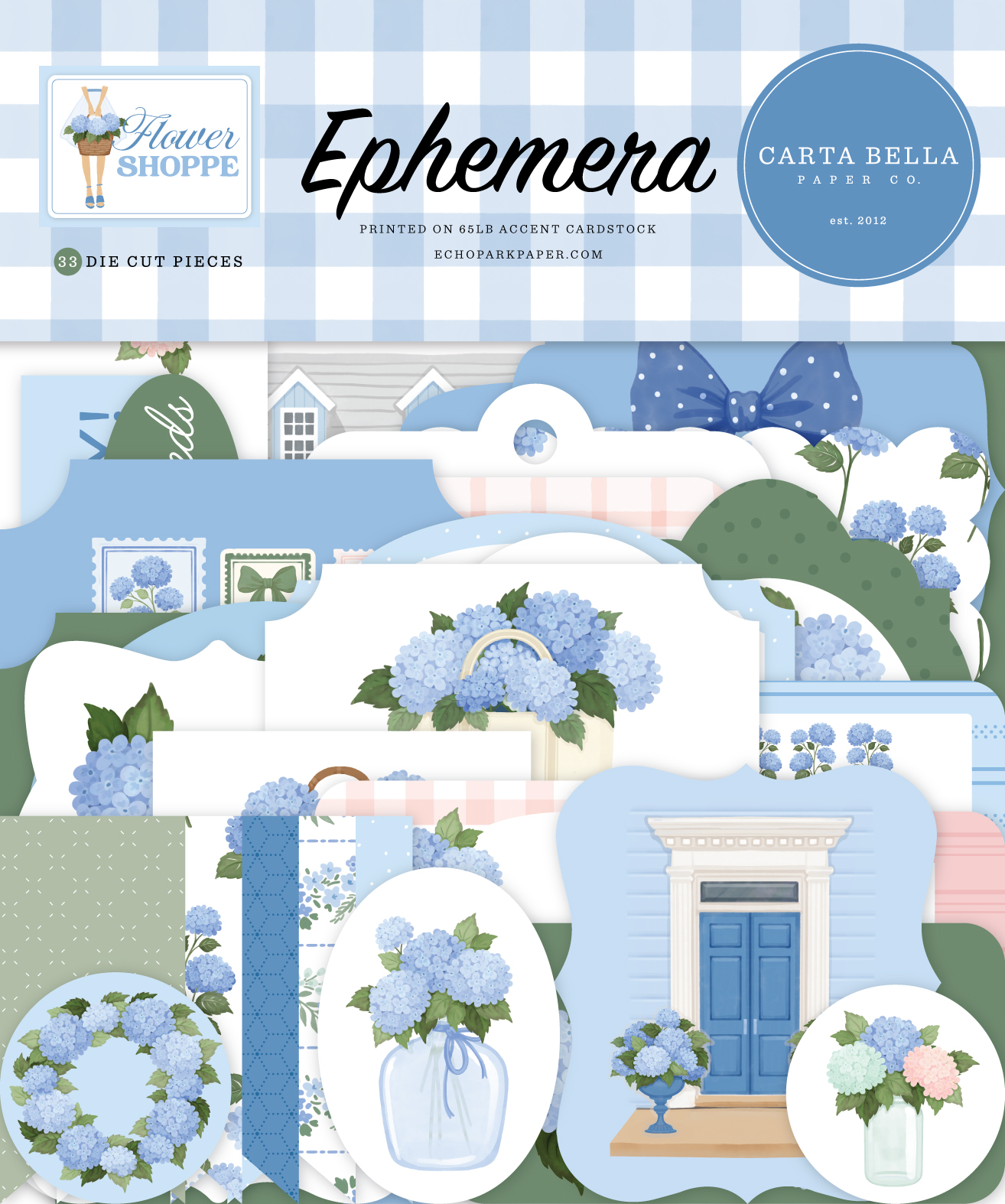 Carta Bella Flower Shoppe Ephemera