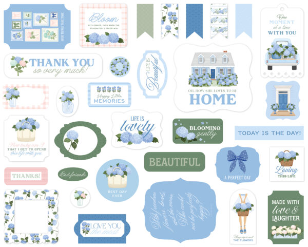 Carta Bella Flower Shoppe Ephemera