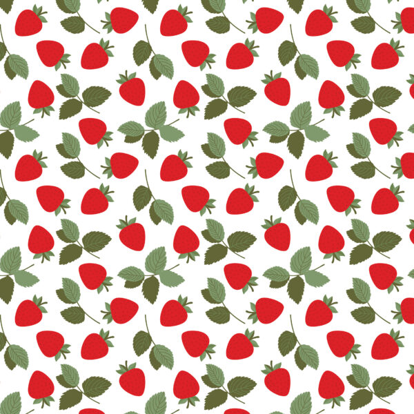Echo Park Strawberry Fields 12X12 Strawberry Patch