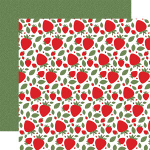 Echo Park Strawberry Fields 12X12 Picking Patch