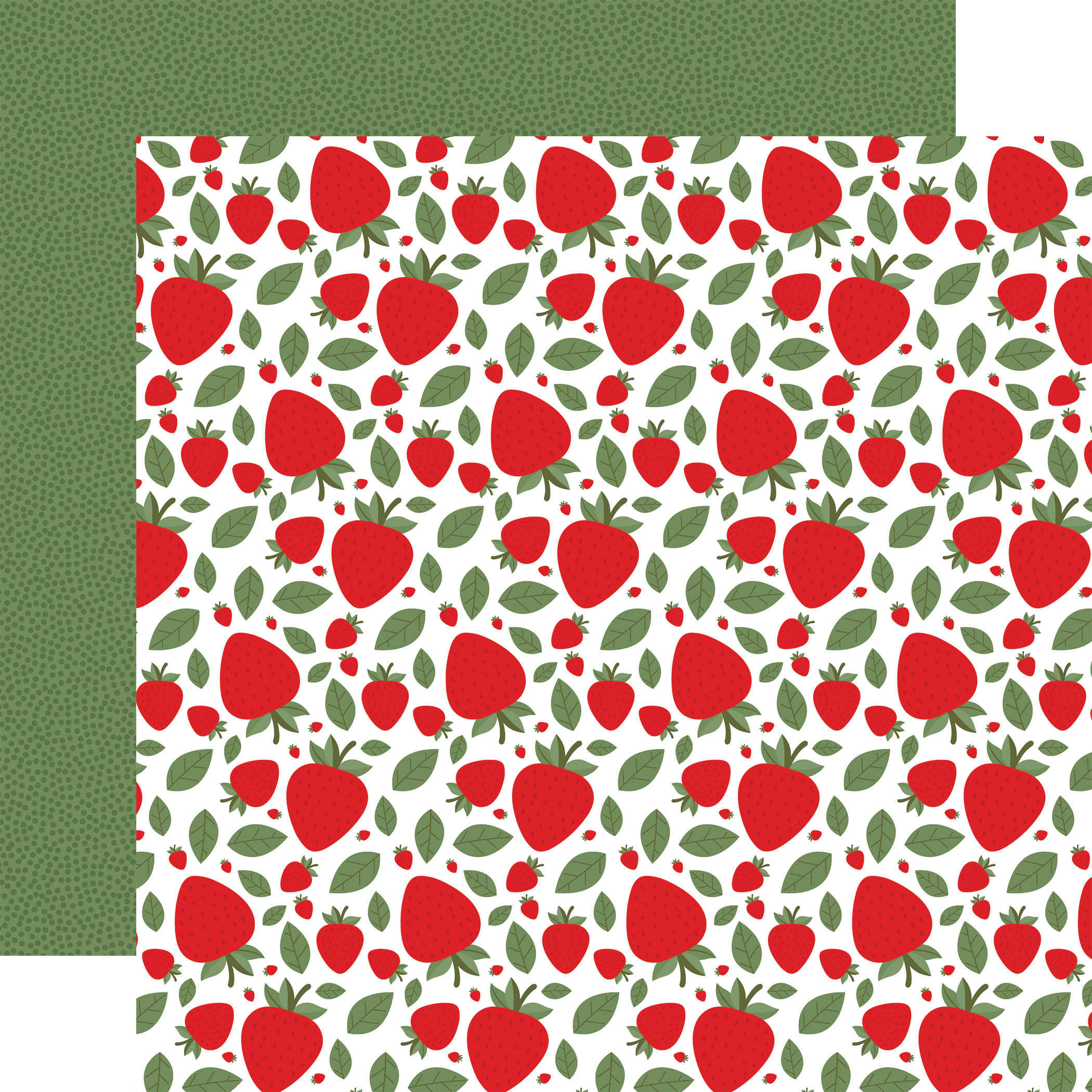 Echo Park Strawberry Fields 12X12 Picking Patch