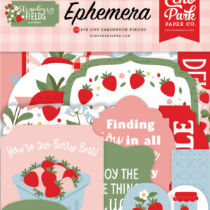 Echo Park Strawberry Fields Ephemera