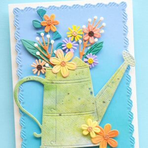 Memory Box Die Rustic Watering Can