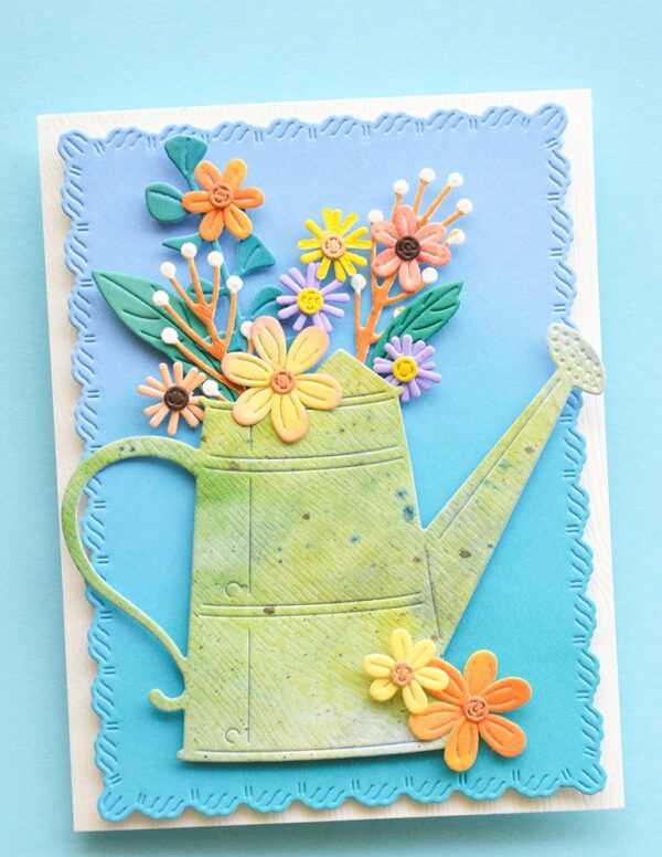 Memory Box Die Rustic Watering Can
