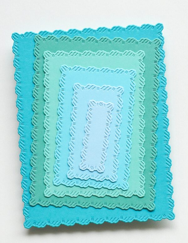 Memory Box Die Cinched Frames