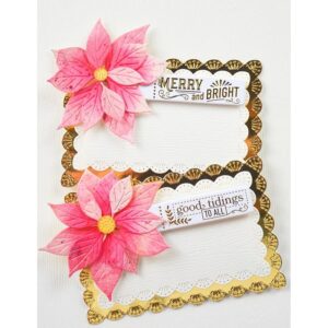 Memory Box Die Fan Stitched Scalloped Frames