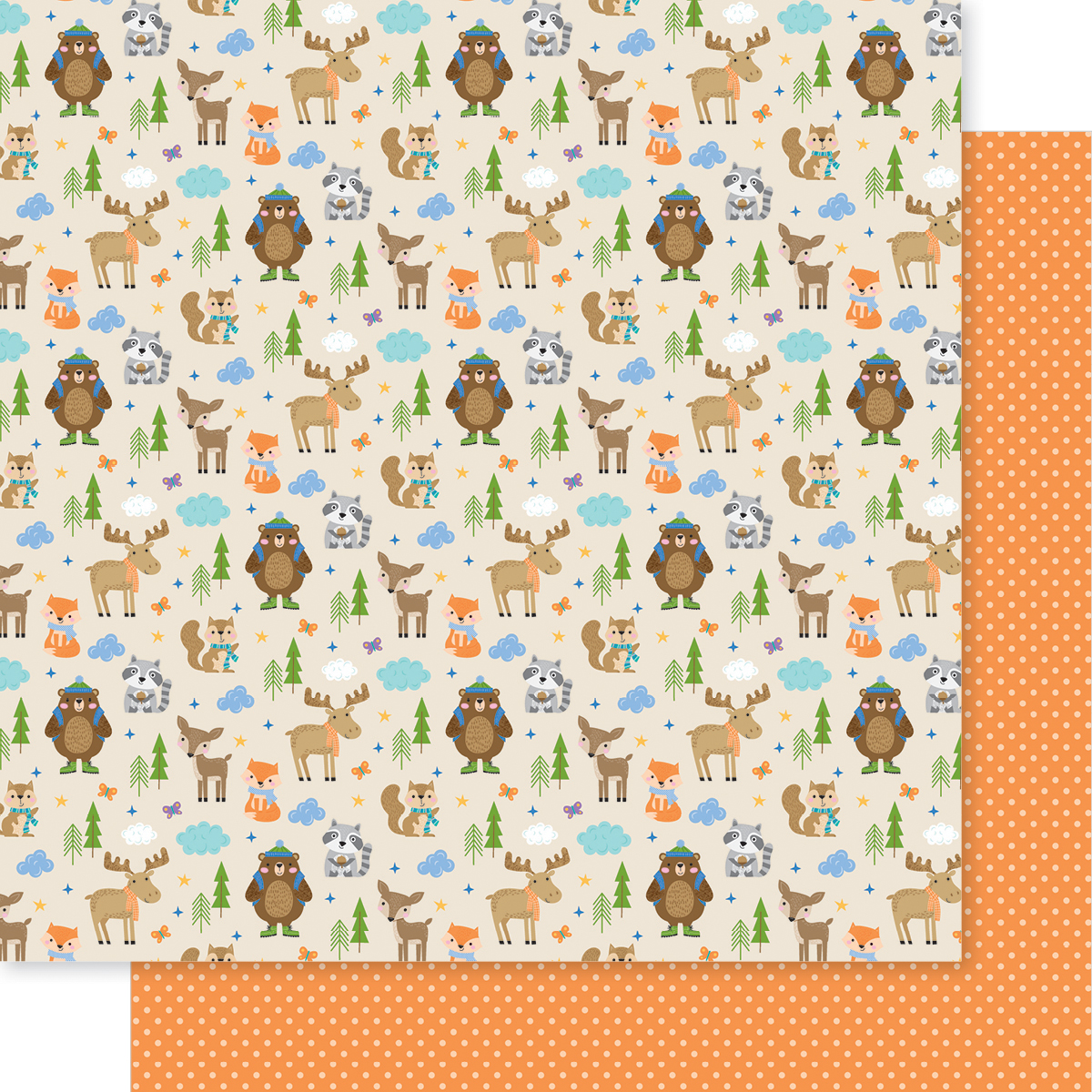 Bella Boulevard Adventure Awaits 12X12 Forest Friends
