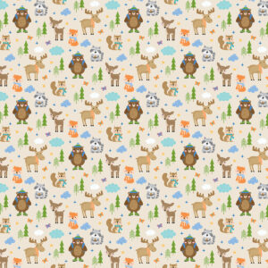 Bella Boulevard Adventure Awaits 12X12 Forest Friends