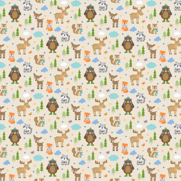 Bella Boulevard Adventure Awaits 12X12 Forest Friends