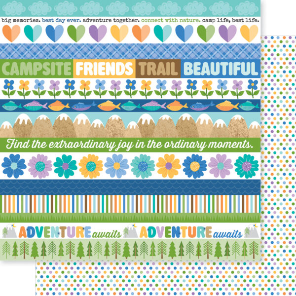 Bella Boulevard Adventure Awaits 12X12 Borders