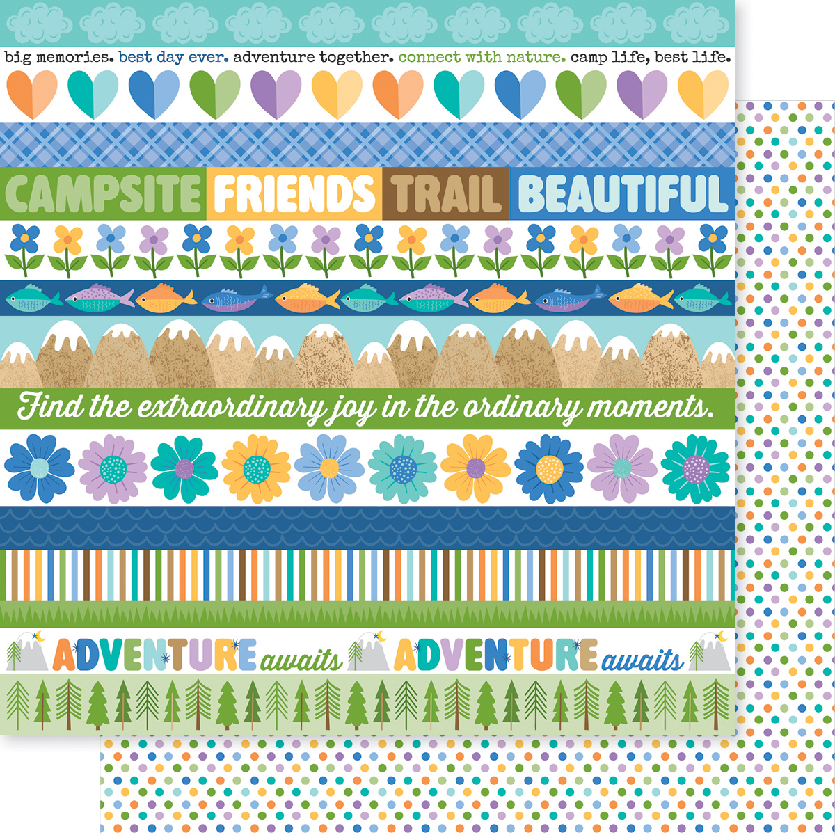 Bella Boulevard Adventure Awaits 12X12 Borders