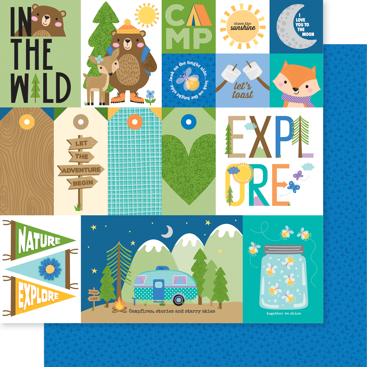 Bella Boulevard Adventure Awaits 12X12 Daily Details