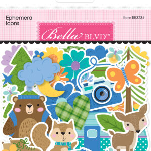Bella Boulevard Adventure Awaits Ephemera Icons