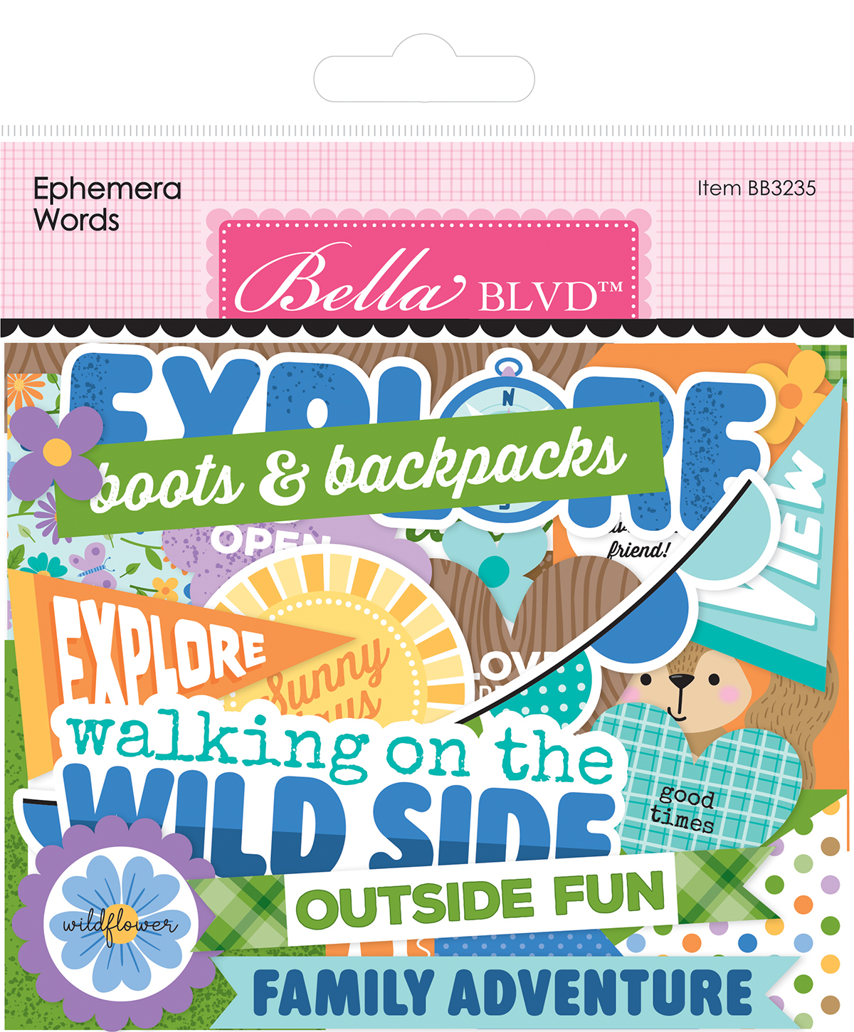 Bella Boulevard Adventure Awaits Ephemera Words