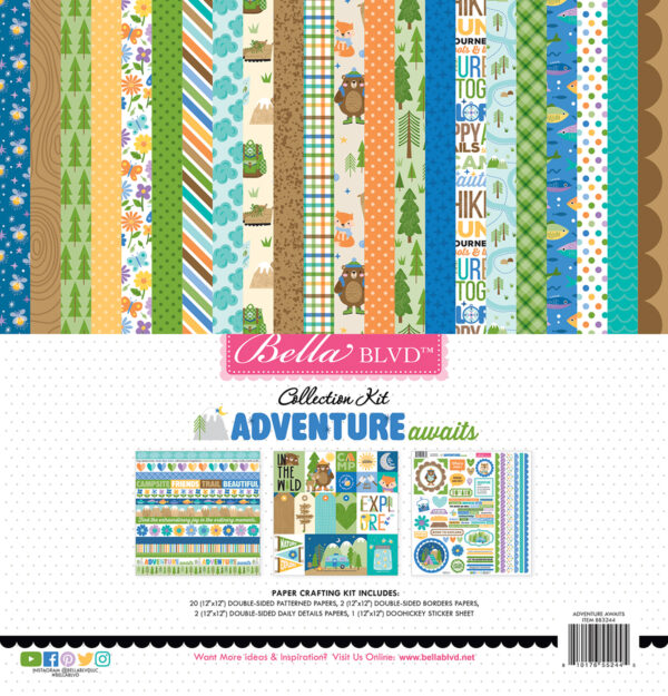 Bella Boulevard Adventure Awaits Collection Kit