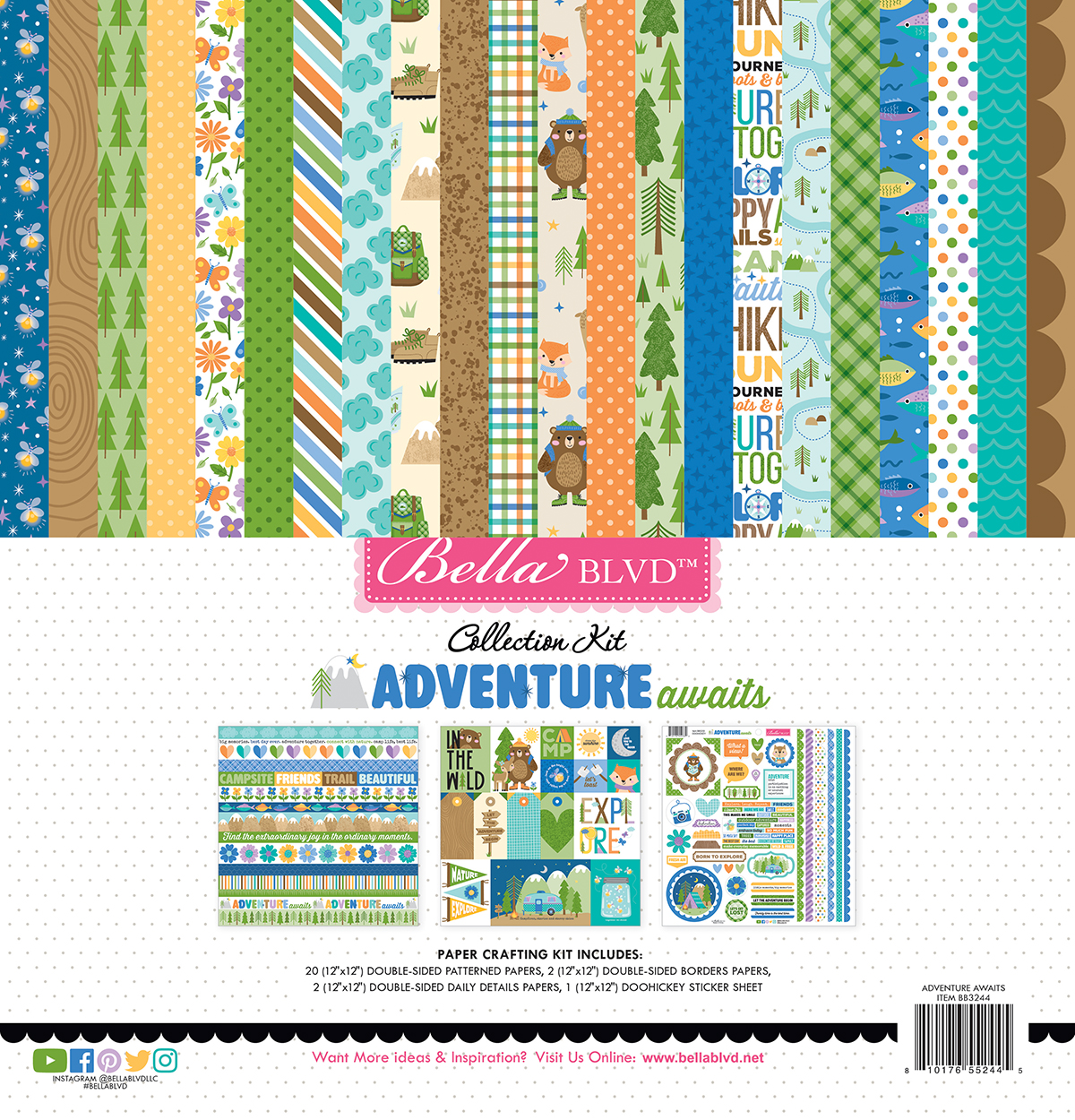Bella Boulevard Adventure Awaits Collection Kit