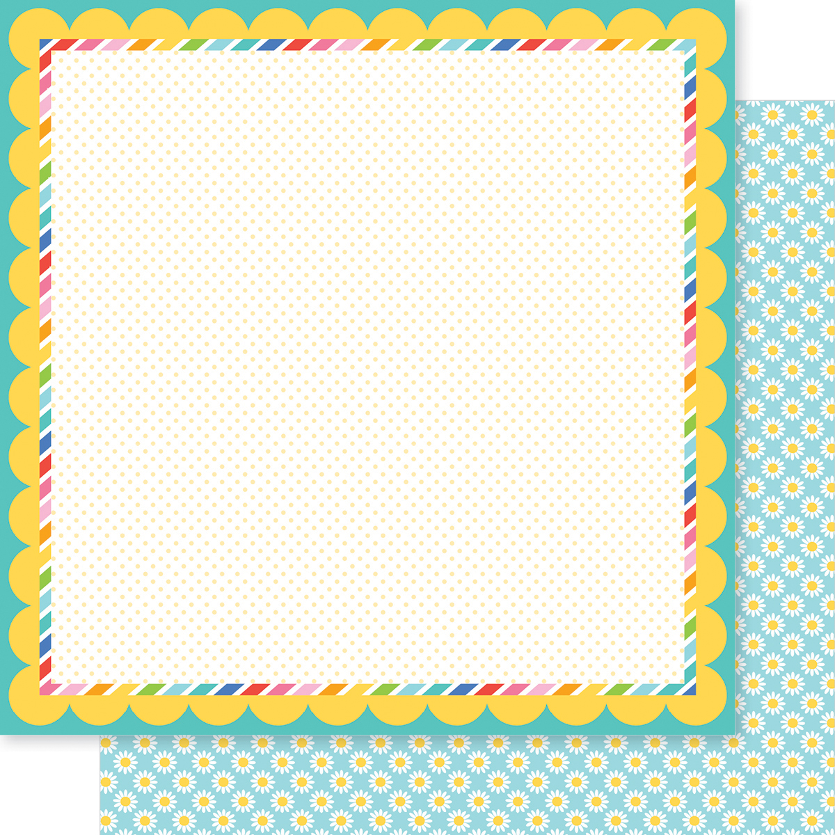 Bella Boulevard Walking On Sunshine 12X12 Dotted Delight