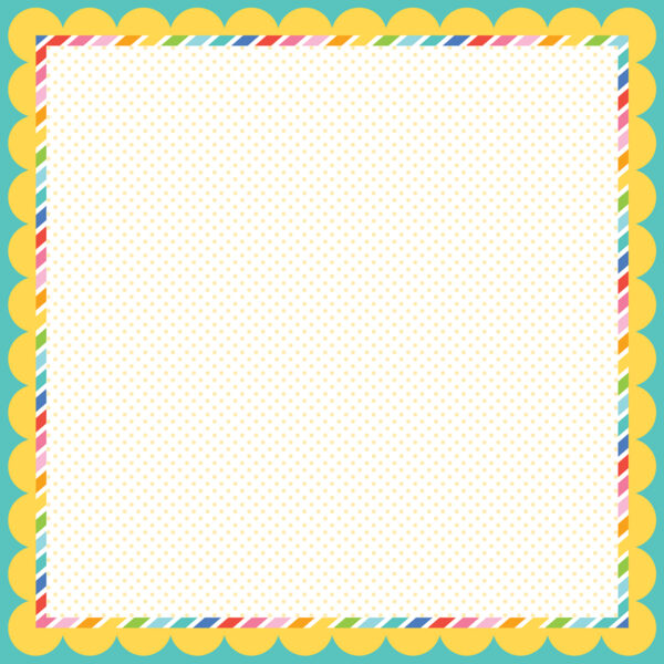 Bella Boulevard Walking On Sunshine 12X12 Dotted Delight
