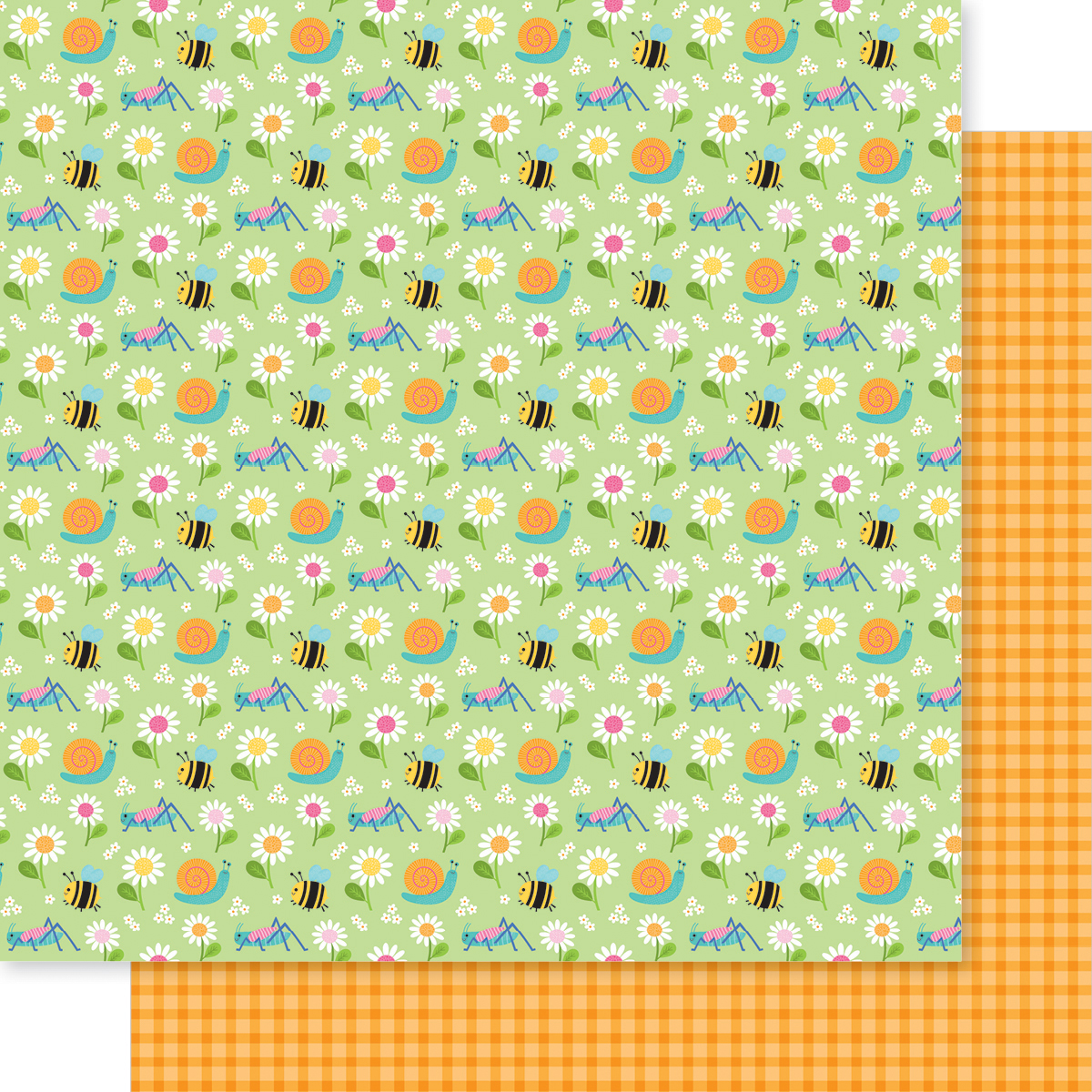 Bella Boulevard Walking On Sunshine 12X12 Buzzin' & Bloomin'