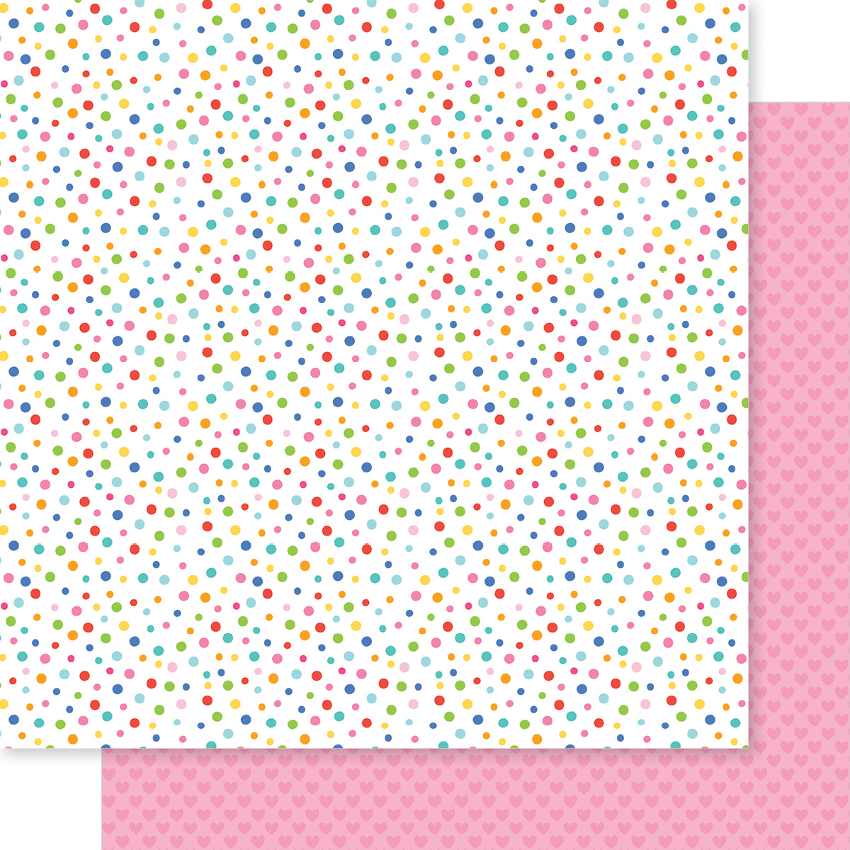 Bella Boulevard Walking On Sunshine 12X12 Bright Side Dots