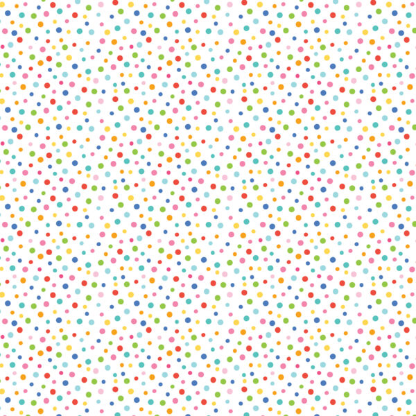 Bella Boulevard Walking On Sunshine 12X12 Bright Side Dots