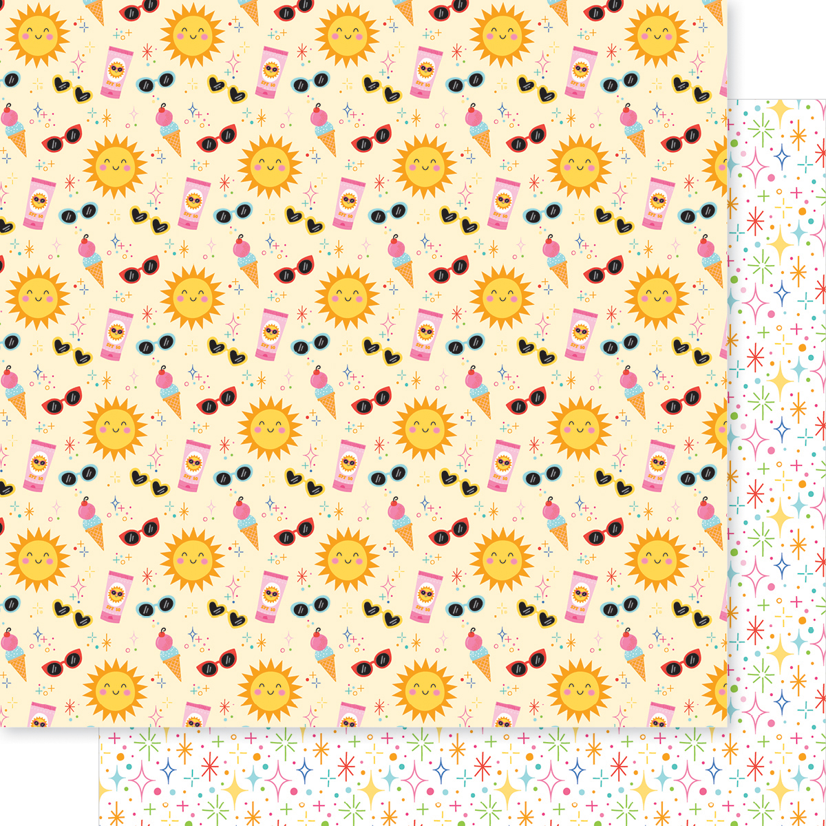 Bella Boulevard Walking On Sunshine 12X12 Golden Vibes