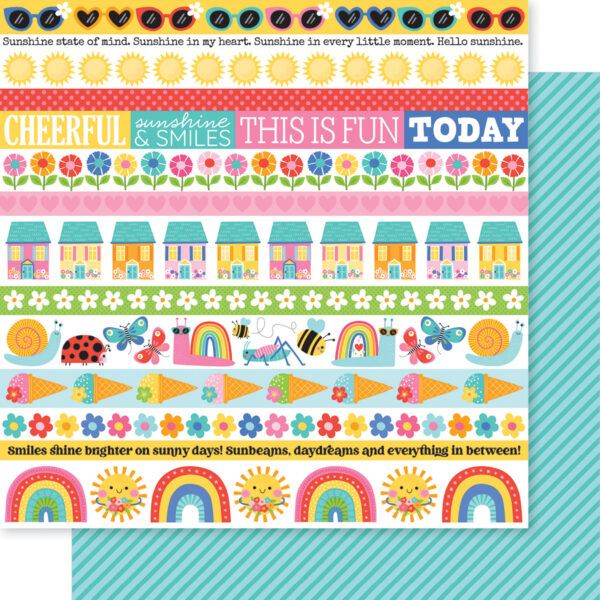 Bella Boulevard Walking On Sunshine 12X12 Sunshine Borders