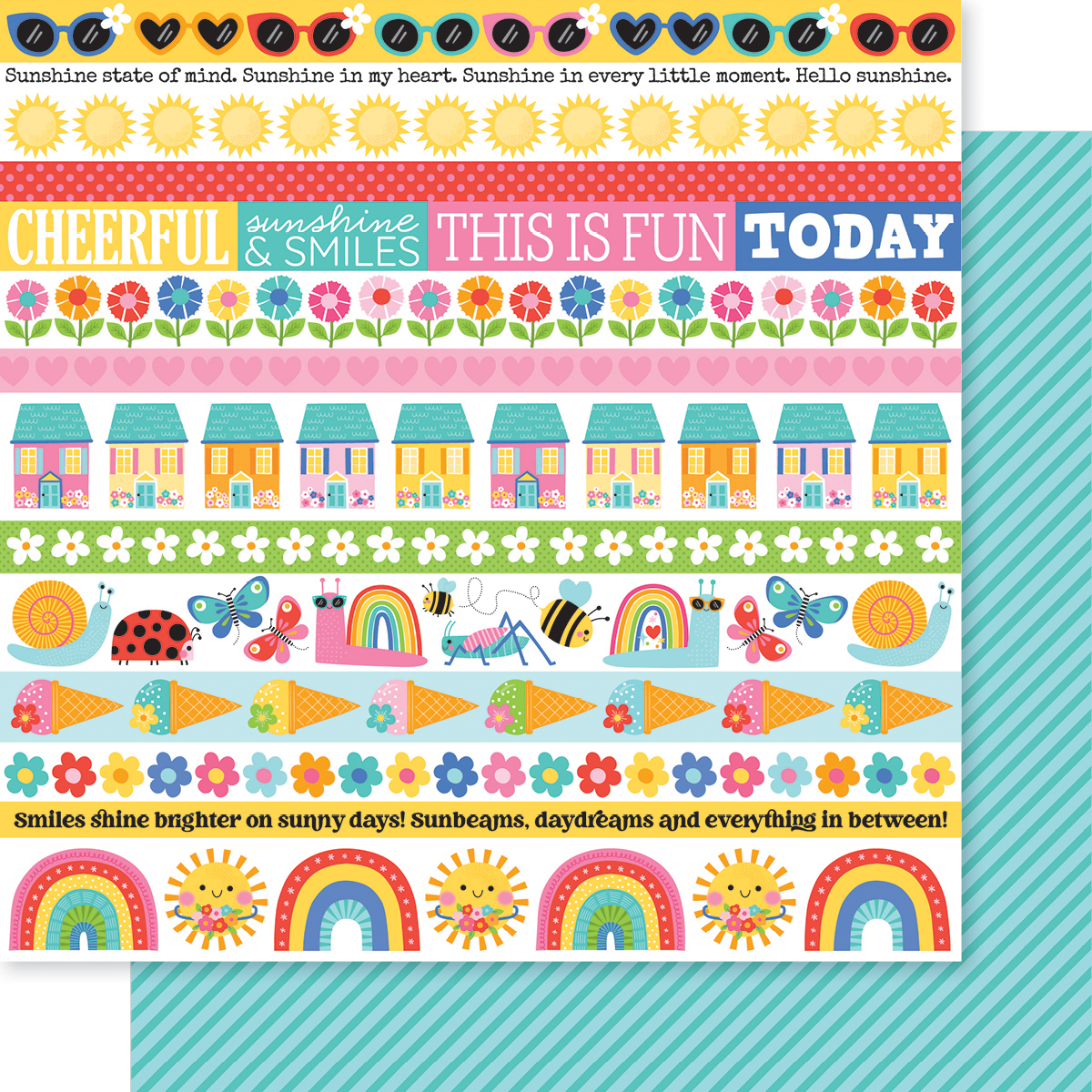 Bella Boulevard Walking On Sunshine 12X12 Sunshine Borders
