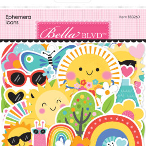 Bella Boulevard Walking On Sunshine Ephemera Icons