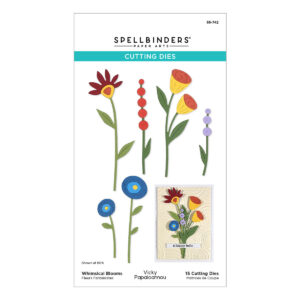 Spellbinders Whimsical Blooms Etched Dies By Vicky Papaioannou