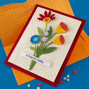 Spellbinders Whimsical Blooms Etched Dies By Vicky Papaioannou
