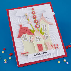 Spellbinders Whimsical Houses Etched Dies By Vicky Papaioannou