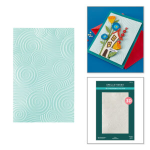 Spellbinders Whimsical Skies 3D Embossing Folder By Vicky Papaioannou