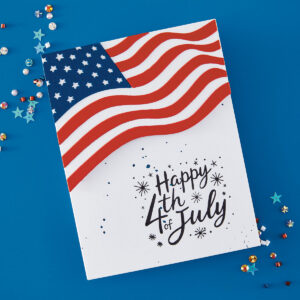 Spellbinders Stars & Stripes Clear Stamp Set & Etched Dies