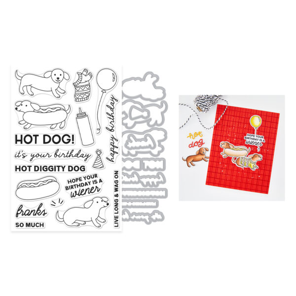Hero Arts Hot Dog Stamp & Cut