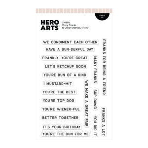 Hero Arts Many Franks Clear Stamp Set
